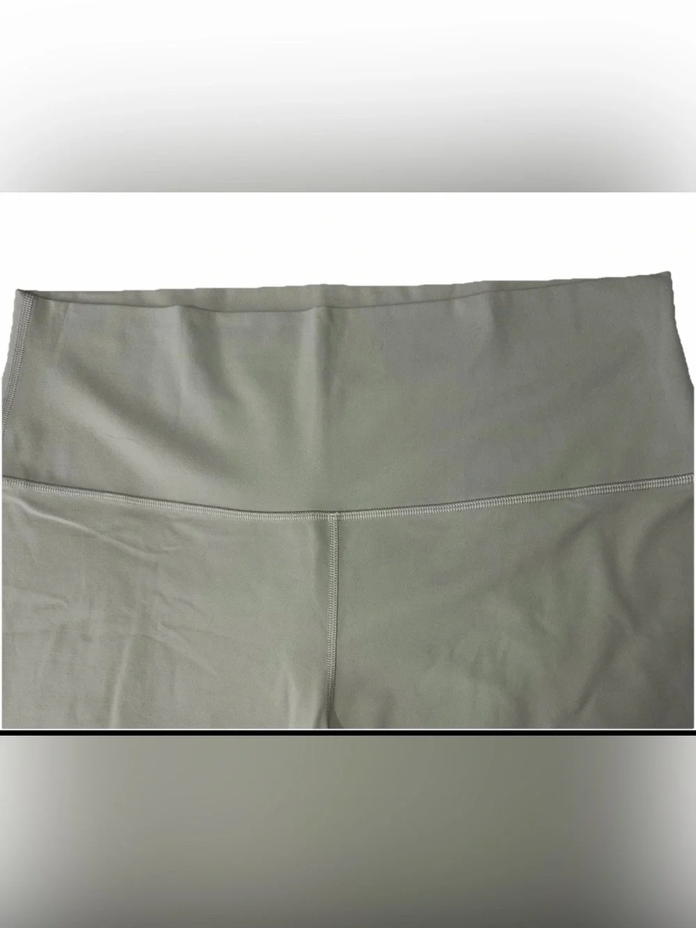 NWT LULULEMON SIZE 14 ALIGN HIGH RISE 6” SHORT AUTHENTIC FOG GREEN RETAIL $64